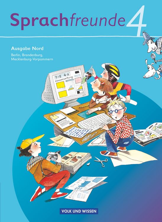 Produktbild: Sprachfreunde 4. Schuljahr - Sprachbuch