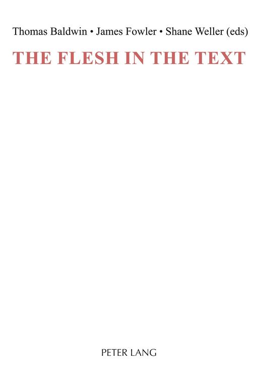 Produktbild: The Flesh in the Text