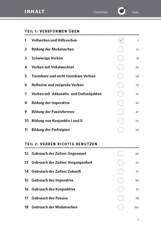 Produktbild: PONS Verben & Zeiten &uuml;ben Deutsch als Fremdsprache
