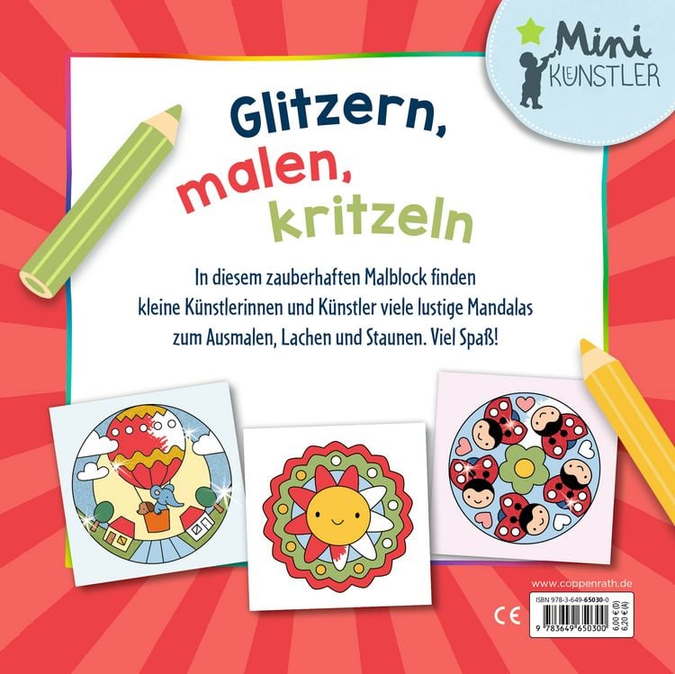 Produktbild: Mein erster Glitzer-Malspa&szlig; &ndash; Mandalas