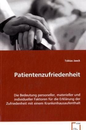 Produktbild: Jaeck Tobias: Patientenzufriedenheit