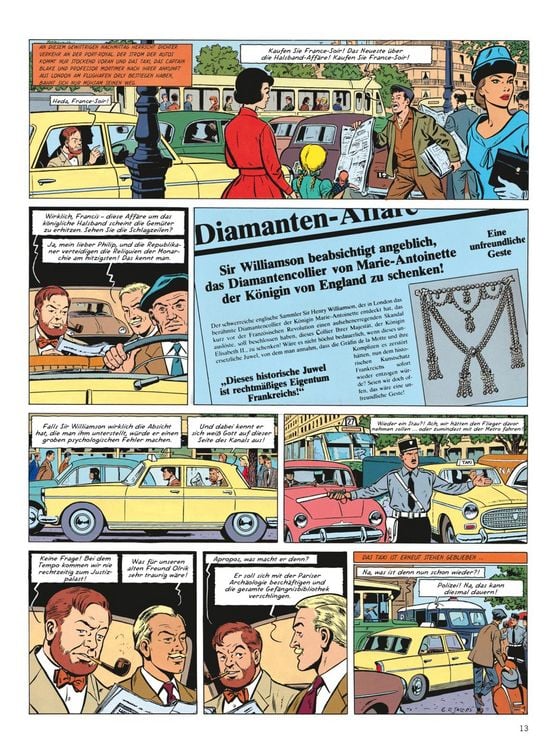 Produktbild: Blake und Mortimer Bibliothek 7: Die Diamanten-Aff&auml;re
