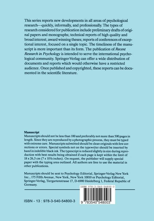 Produktbild: Differential Psychophysiology: Persons in Situations