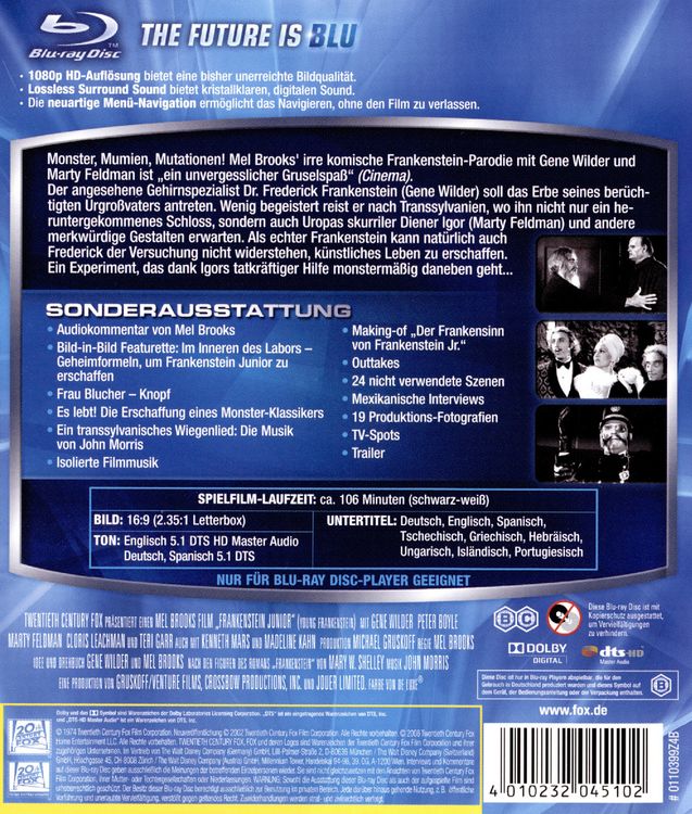 Produktbild: Frankenstein Junior