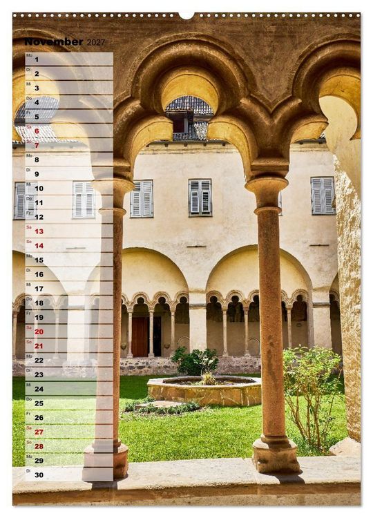 Produktbild: S&uuml;d-Tirol Terminplaner (Wandkalender 2027 DIN A2 hoch), CALVENDO Monatskalender
