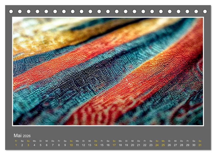 Produktbild: Strukturvisionen (Tischkalender 2026 DIN A5 quer), CALVENDO Monatskalender
