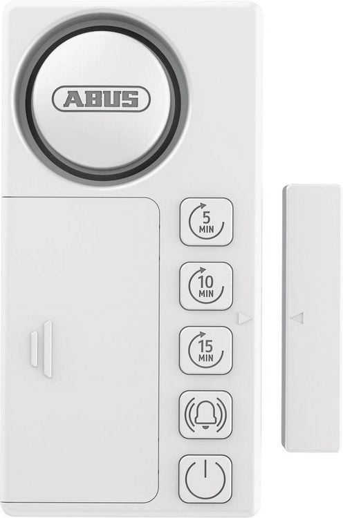 Produktbild: ABUS Mini-Alarmanlage Time2Close&trade; Wei&szlig; 115 dB ABTC10000