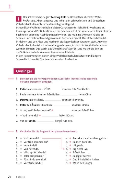 Produktbild: Langenscheidt Schwedisch mit System