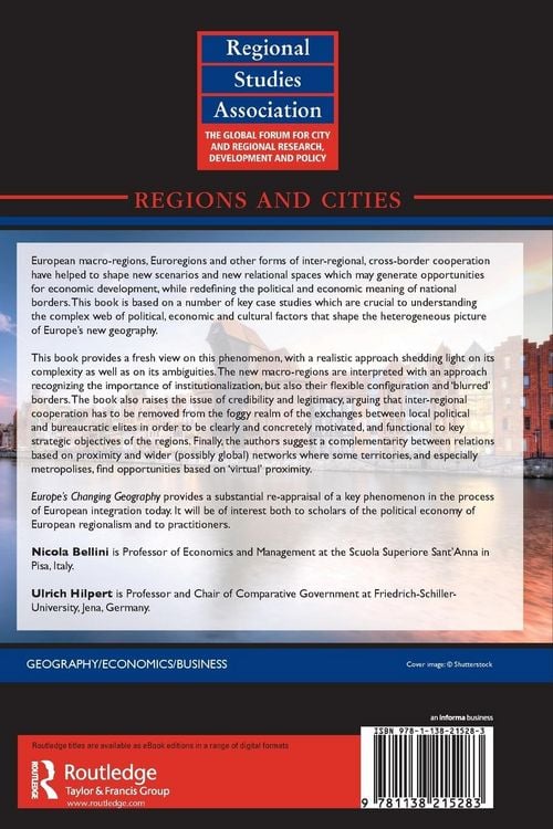 Produktbild: Europe's Changing Geography