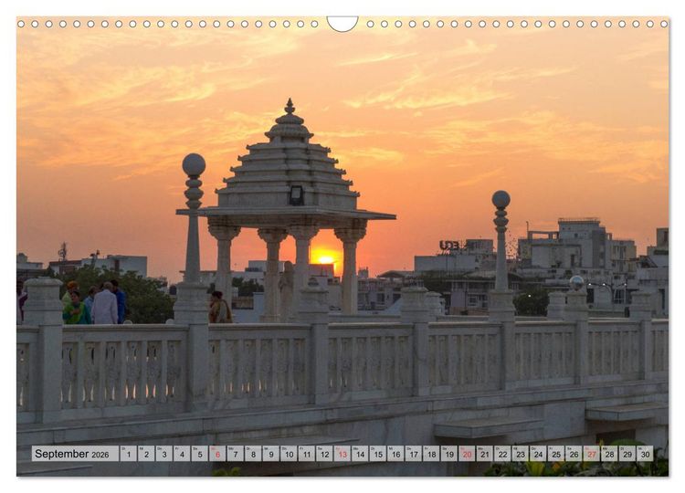 Produktbild: Indien - Imposant und Eindrucksvoll (Wandkalender 2026 DIN A3 quer), CALVENDO Monatskalender
