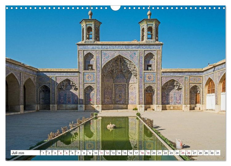 Produktbild: St&auml;dte des Irans - Shiraz (Wandkalender 2026 DIN A3 quer), CALVENDO Monatskalender