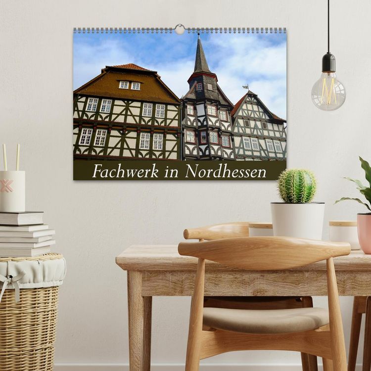 Produktbild: Fachwerk in Nordhessen (Wandkalender 2026 DIN A3 quer), CALVENDO Monatskalender