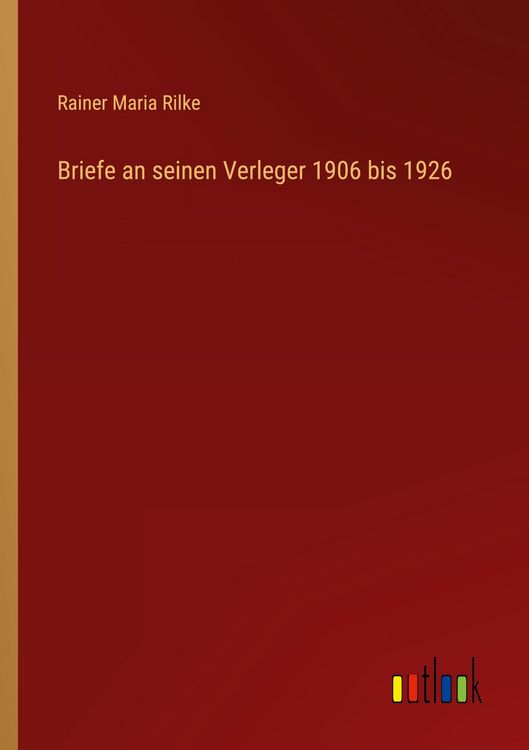 Produktbild: Briefe an seinen Verleger 1906 bis 1926