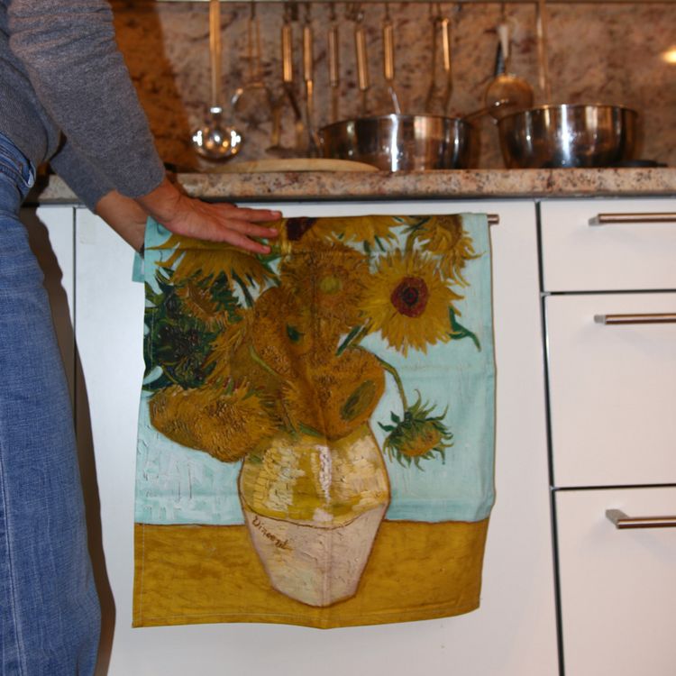 Produktbild: Geschirrtuch van Gogh, Sonnenblumen