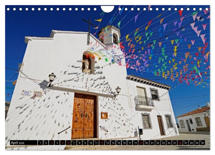Produktbild: Costa Blanca - Spaniens wei&szlig;e K&uuml;ste (Wandkalender 2026 DIN A4 quer), CALVENDO Monatskalender