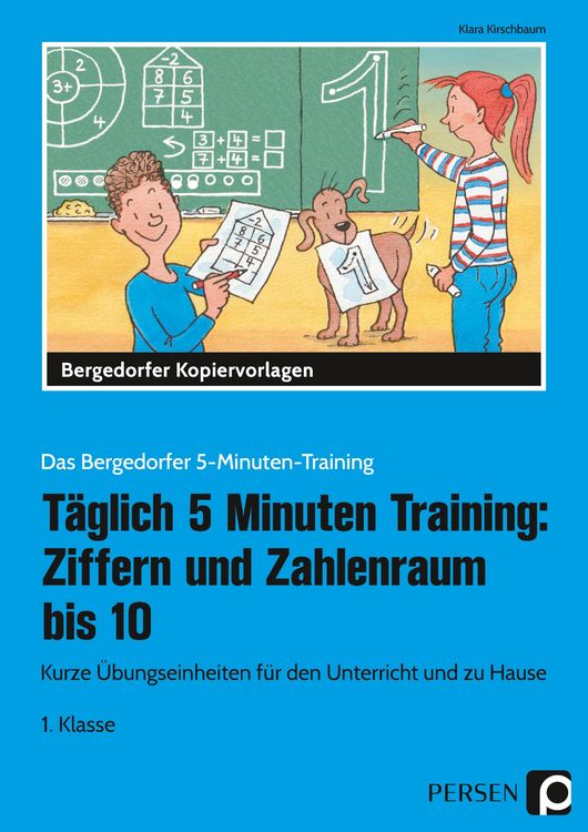 Produktbild: T&auml;glich 5 Minuten Training: Ziffern und ZR bis 10