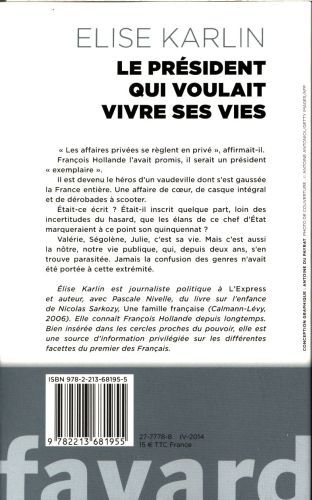 Produktbild: Le pr&eacute;sident qui voulait vivre ses vies