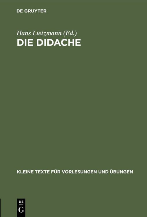 Produktbild: Die Didache