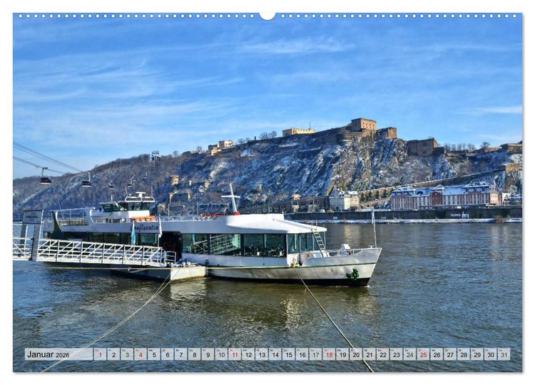 Produktbild: Der Koblenz Kalender (Wandkalender 2026 DIN A2 quer), CALVENDO Monatskalender