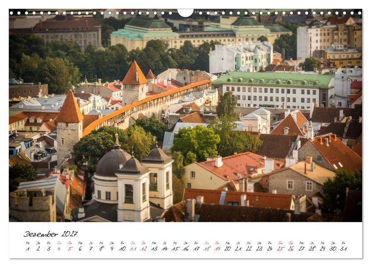 Produktbild: Tallinn Altstadt (Wandkalender 2027 DIN A3 quer), CALVENDO Monatskalender