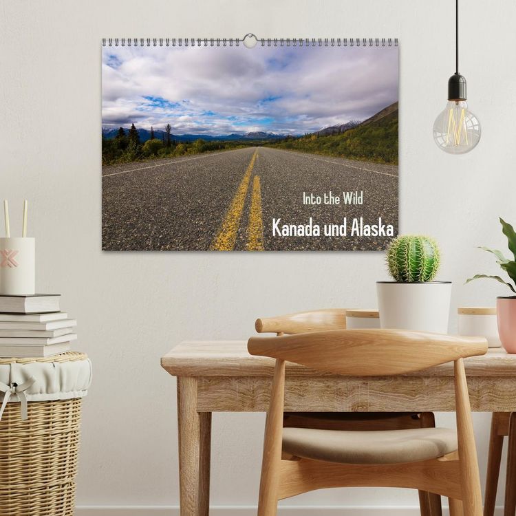 Produktbild: Into the Wild - Kanada und Alaska (Wandkalender 2026 DIN A3 quer), CALVENDO Monatskalender