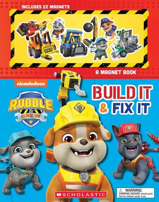 Produktbild: Build It and Fix It: A Magnet Book (Rubble and Crew)