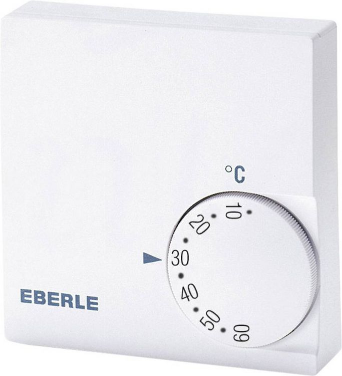 Produktbild: Eberle 111 1709 51 100 RTR-E 6705 Raumthermostat Aufputz Heizen / K&uuml;hlen 1St.