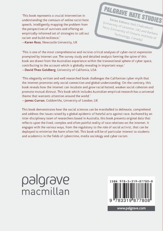 Produktbild: Cyber Racism and Community Resilience