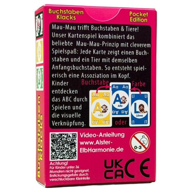 Produktbild: Buchstaben Klacks &ndash; Das ABC spielerisch entdecken (Pocket Edition - Reh)