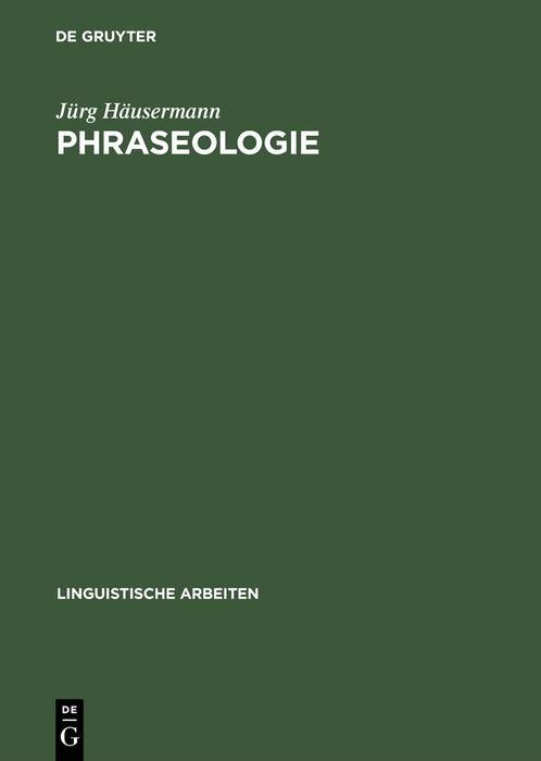 Produktbild: Phraseologie