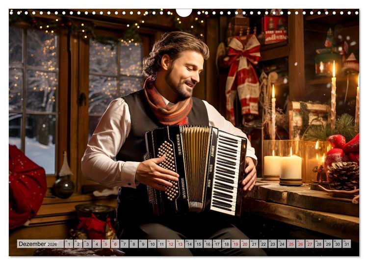 Produktbild: Alm Leben - Meine Liebe zum Bergbauernhof (Wandkalender 2026 DIN A3 quer), CALVENDO Monatskalender