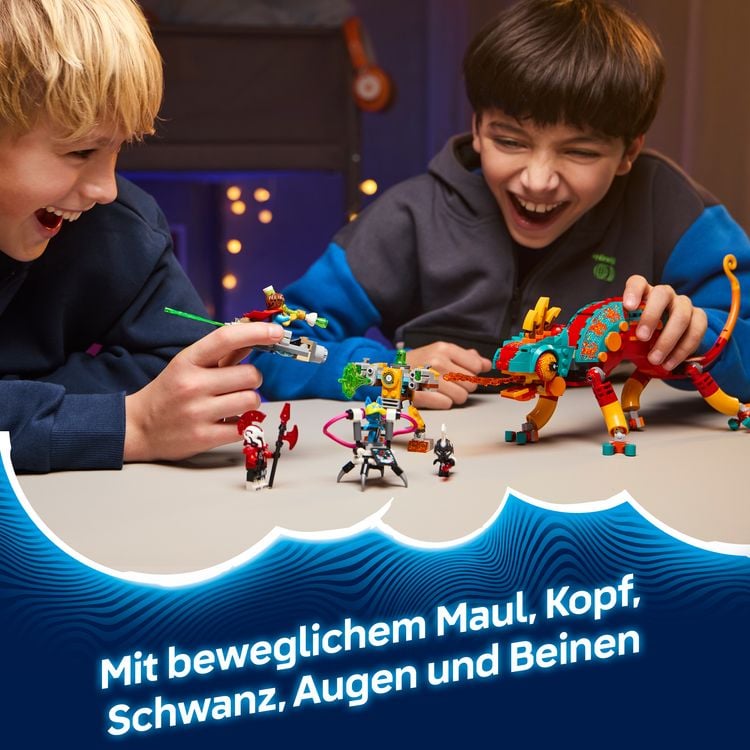 Produktbild: LEGO DREAMZzz 71492 Mateos Feuer-Cham&auml;leon, Spielzeug mit Tierfiguren