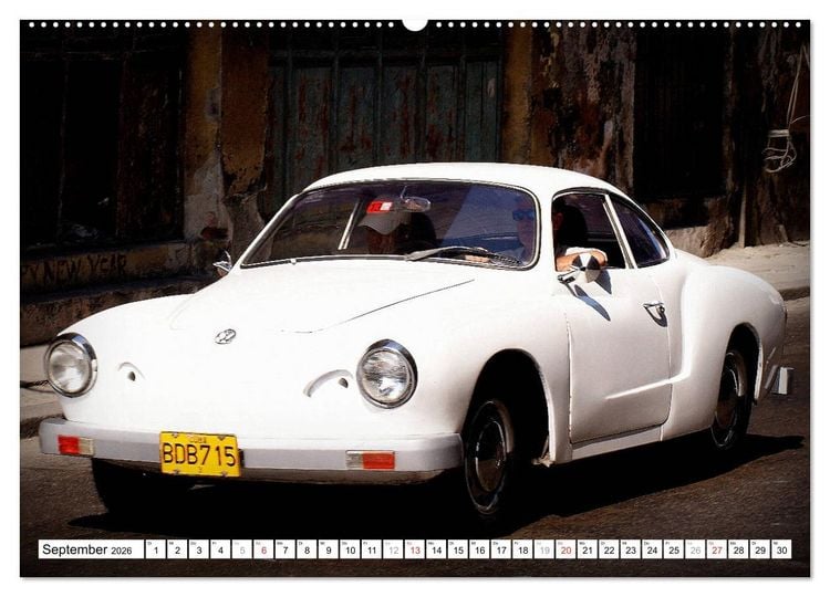 Produktbild: KARMANN GHIA - Auto-Legenden (hochwertiger Premium Wandkalender 2026 DIN A2 quer), Kunstdruck in Hochglanz