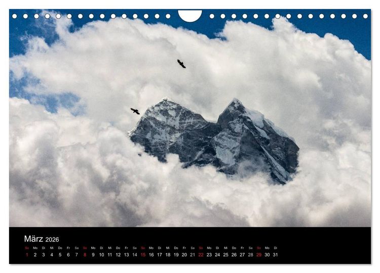 Produktbild: Everest-Nationalpark (Wandkalender 2026 DIN A4 quer), CALVENDO Monatskalender