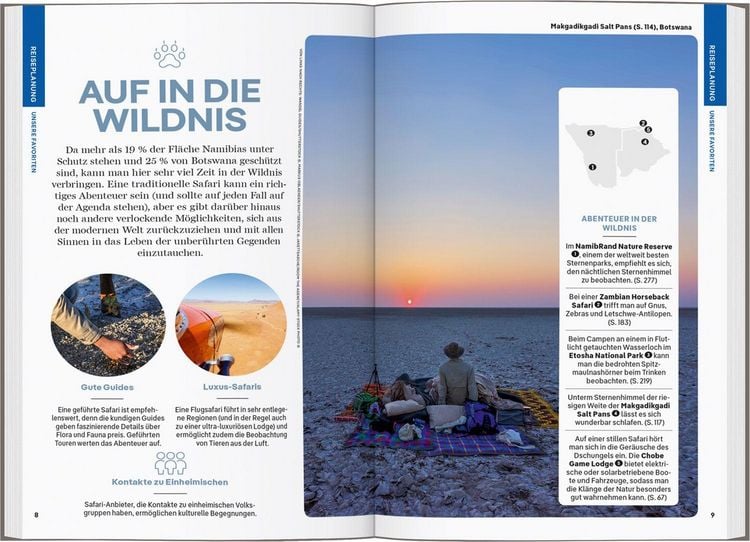 Produktbild: LONELY PLANET Reisef&uuml;hrer Namibia & Botswana