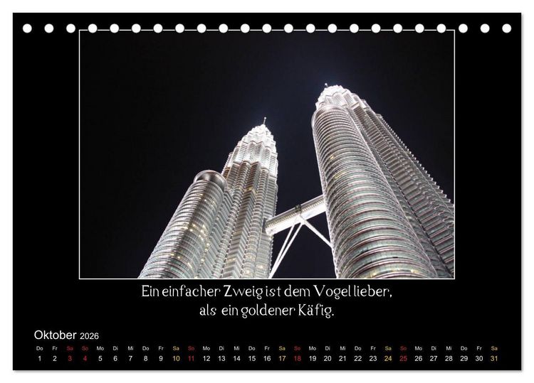 Produktbild: Faszination S&uuml;dostasien (Tischkalender 2026 DIN A5 quer), CALVENDO Monatskalender