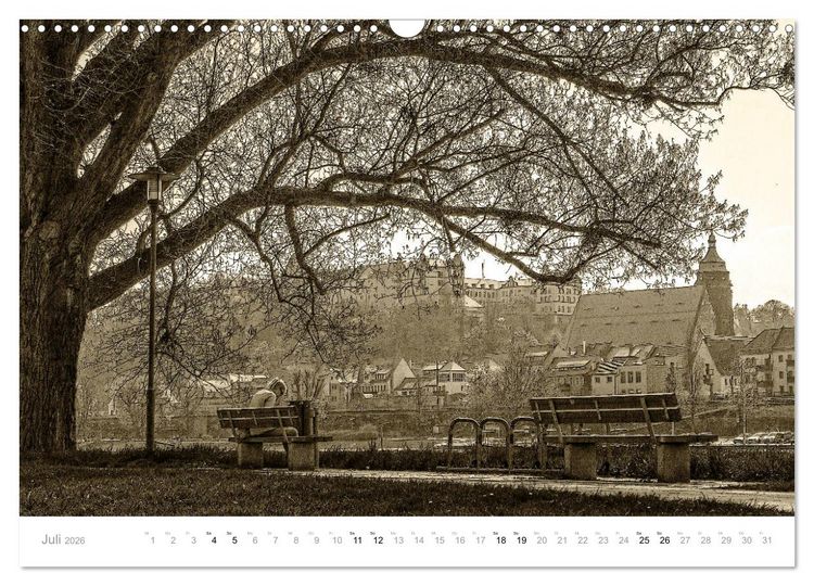 Produktbild: Nostalgiekalender Pirna (Wandkalender 2026 DIN A3 quer), CALVENDO Monatskalender