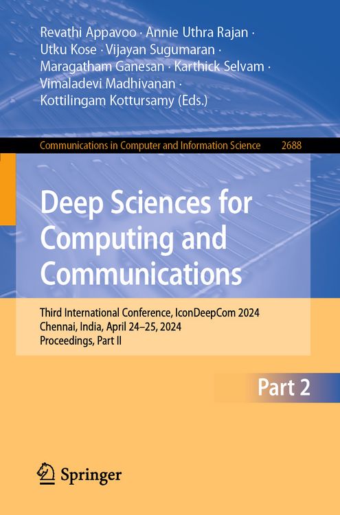 Produktbild: Deep Sciences for Computing and Communications