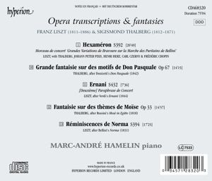 Produktbild: Opera Transcriptions & Fantasies
