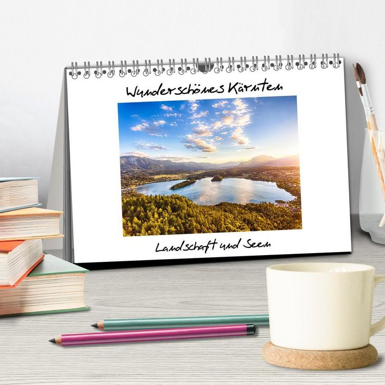 Produktbild: Wundersch&ouml;nes K&auml;rnten. Landschaft und Seen. (Tischkalender 2027 DIN A5 quer), CALVENDO Monatskalender