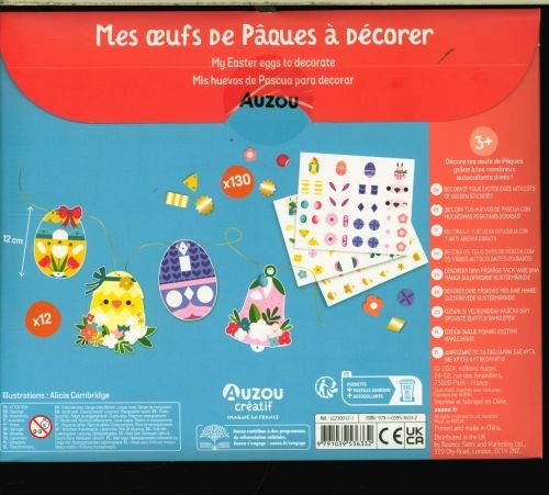 Produktbild: Mes oeufs de P&acirc;ques &agrave; d&eacute;corer