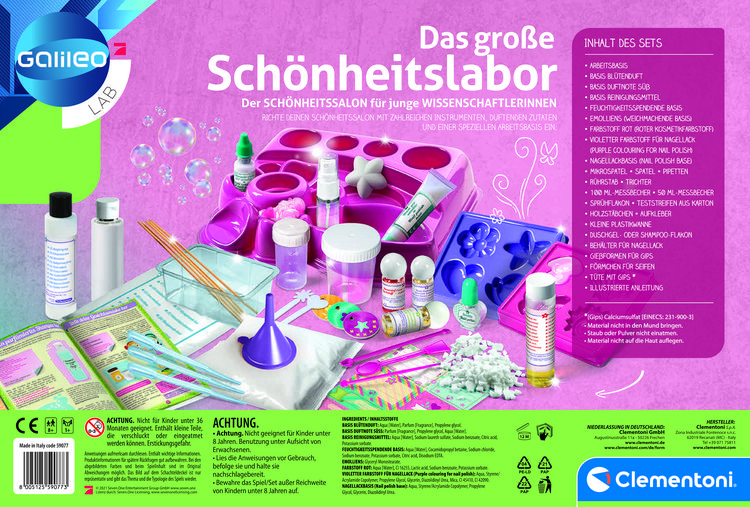 Produktbild: Experimentierset Galileo das grosse Sch&ouml;nheitslabor