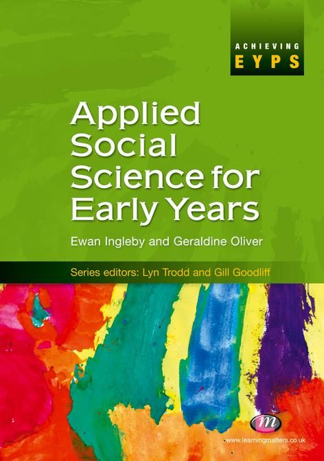 Produktbild: Applied Social Science for Early Years