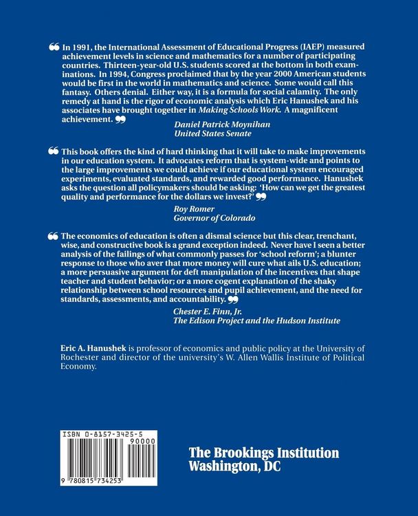 Produktbild: Making Schools Work