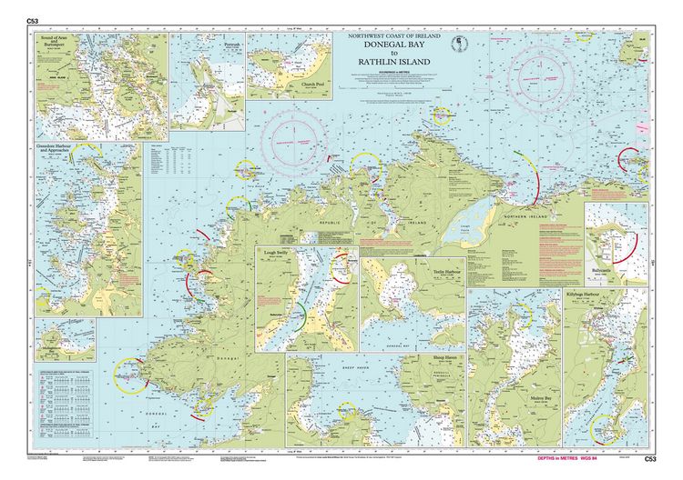 Produktbild: C53 Donegal Bay to Rathlin Island