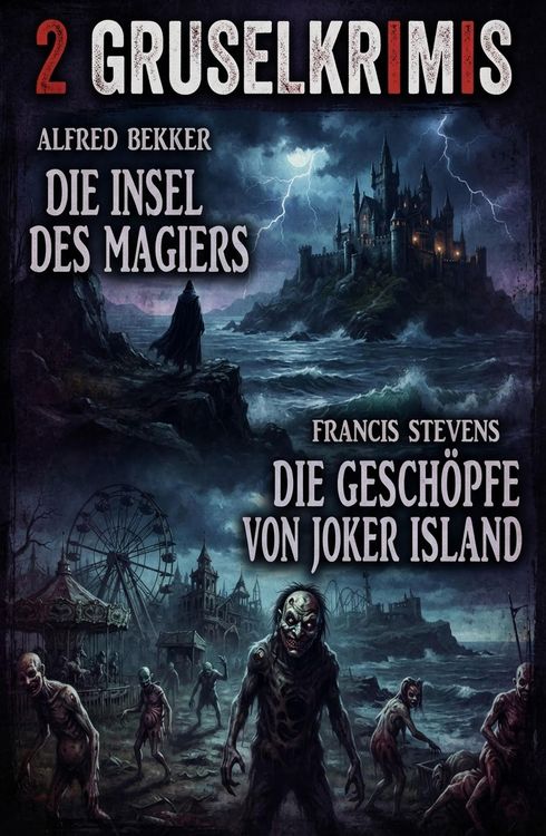 Produktbild: &iquest;2 Gruselkrimis: Die Insel des Magiers / Die Gesch&ouml;pfe von Joker Island