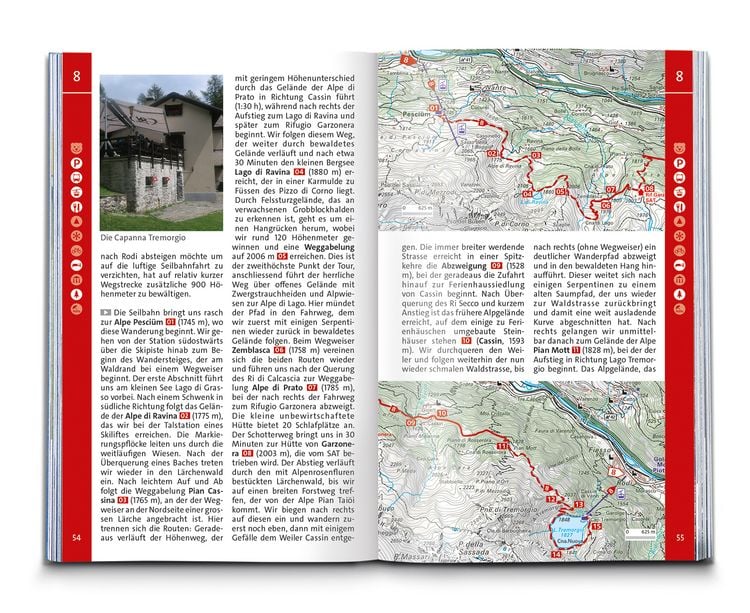 Produktbild: KOMPASS Wanderf&uuml;hrer Tessin, 50 Touren