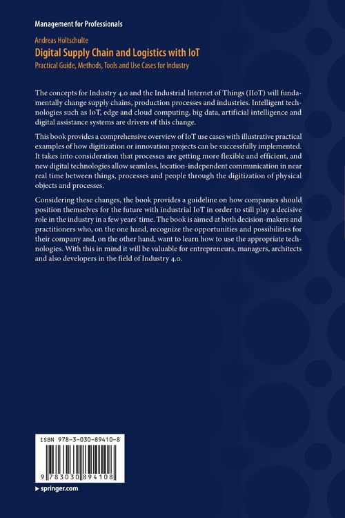 Produktbild: Digital Supply Chain and Logistics with IoT