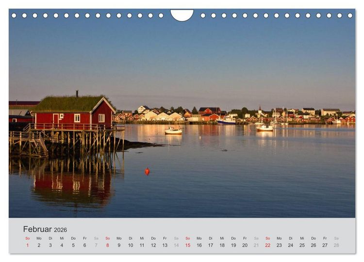 Produktbild: Norwegen - Land der Fjorde (Wandkalender 2026 DIN A4 quer), CALVENDO Monatskalender