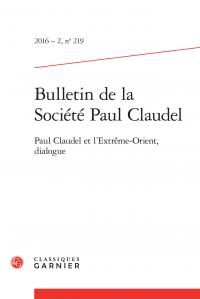 Produktbild: Bulletin de la Societe Paul Claudel; Paul Claudel et l Extreme